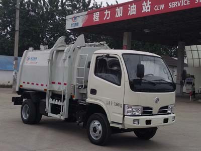 國五東風(fēng)壓縮式對接垃圾車(chē)