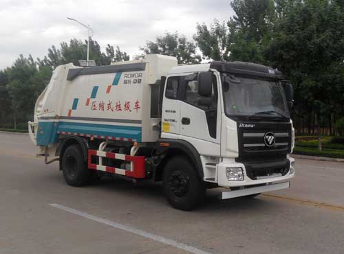 國五福田瑞沃壓縮式垃圾車(chē)（天燃氣）