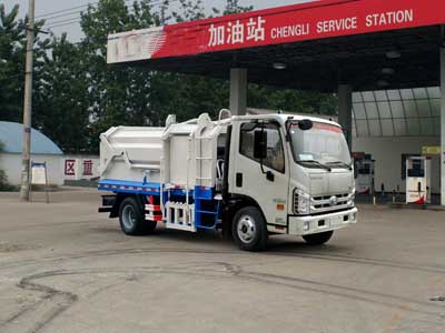 國五福田康瑞壓縮式對接垃圾車(chē)