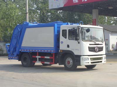 國五東風(fēng)10-12方壓縮式垃圾車(chē)
