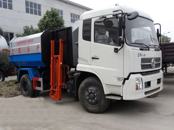 天錦12方掛桶垃圾車(chē)（國五）