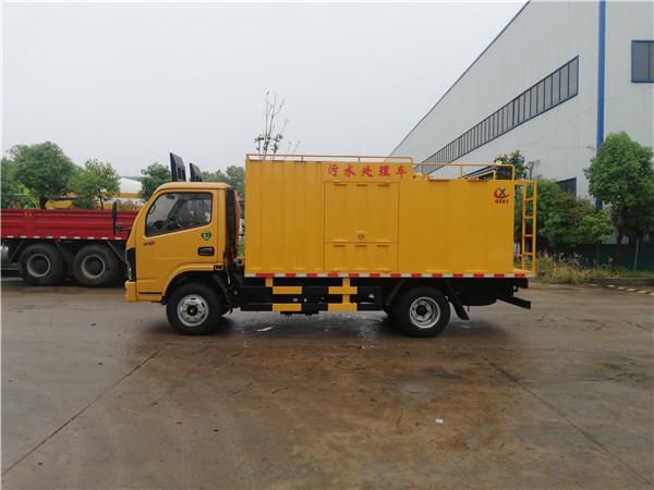 國六東風(fēng)3308軸距污水處理車(chē)