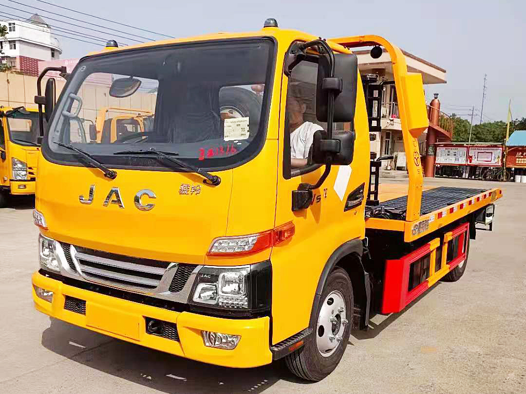 國六江淮駿鈴V5藍牌清障車(chē)