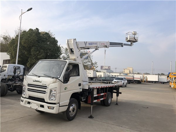國六江鈴18米伸縮臂高空作業(yè)車(chē)