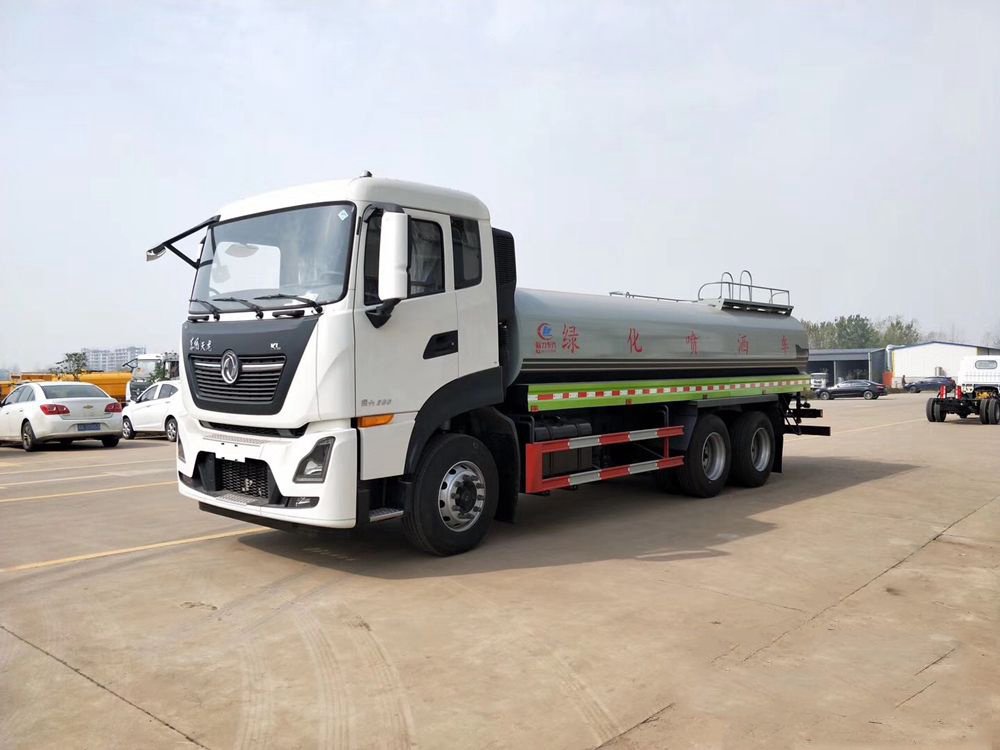 國六18立方東風(fēng)天龍后雙橋 灑水車(chē)