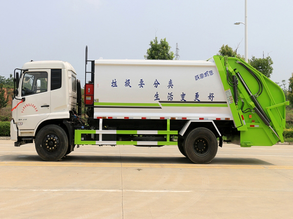 國六東風(fēng)天錦 14方 壓縮垃圾車(chē)