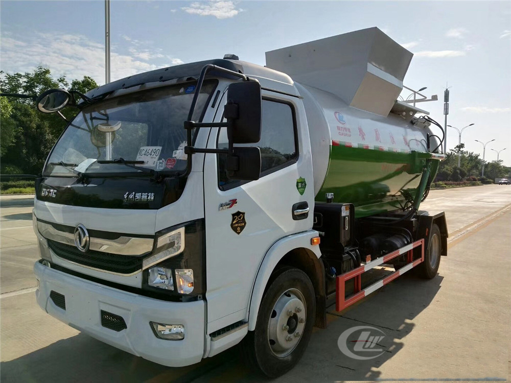 國六7方東風(fēng)D7 餐廚垃圾車(chē)