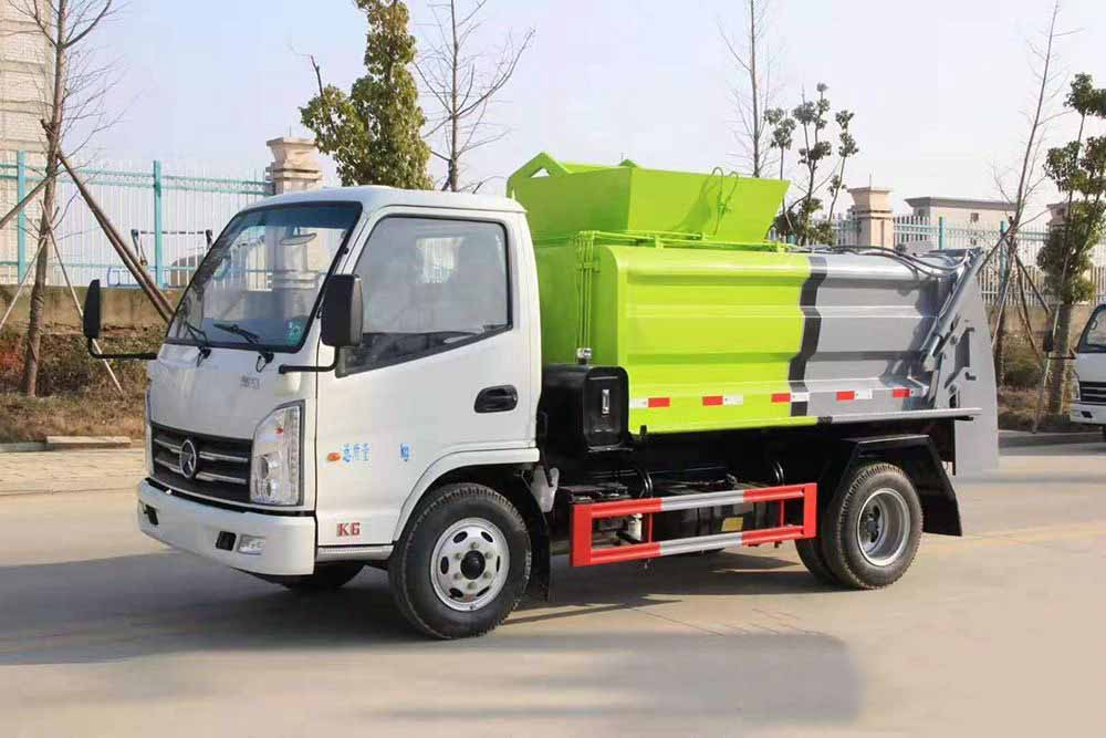 國六3方 藍牌凱馬 餐廚垃圾車(chē)